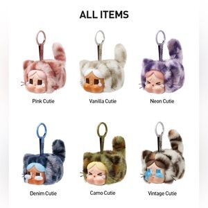 WHOLE SET - Authentic CRYBABY Wild but Cutie - Vinyl Plush Pendant - 6 Singles